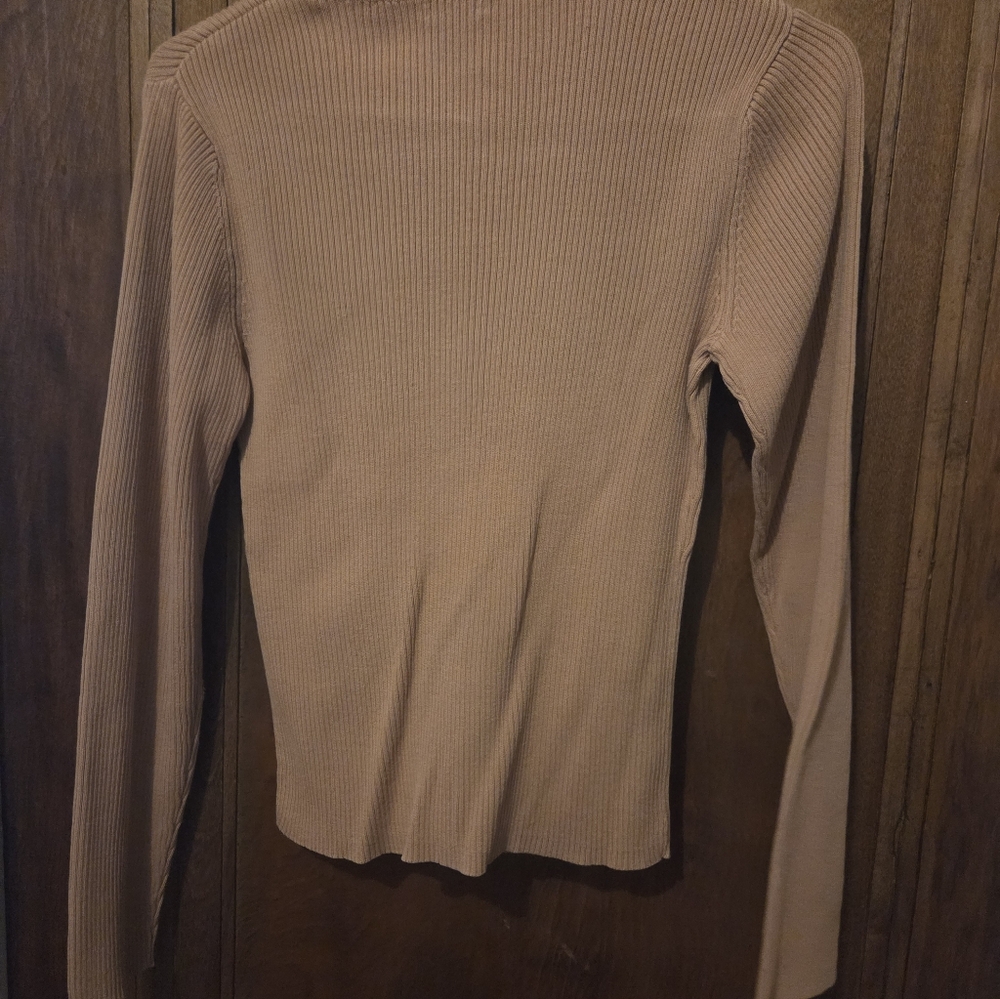 Moda International Ribbed Sweater- Size Small - Picture 5 of 5
